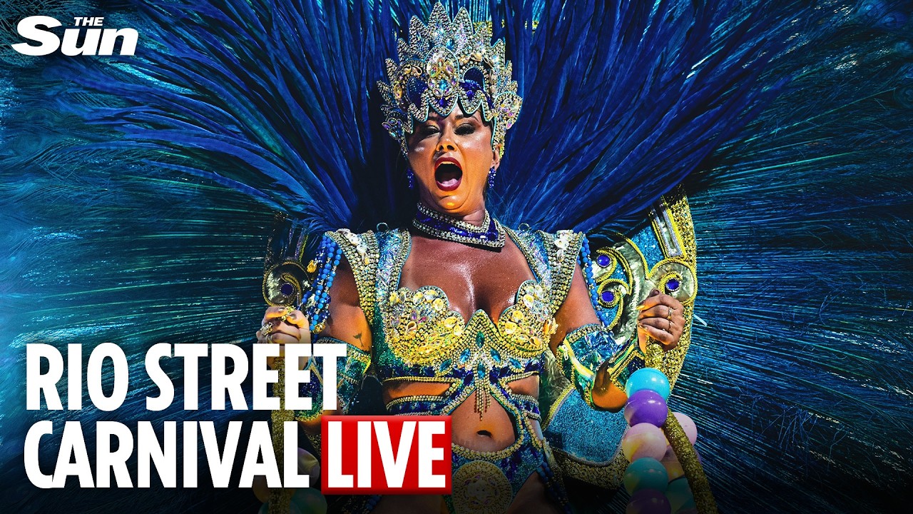 LIVE: 'Vem Cá Minha Flor' takes over Rio streets for Carnival Monday celebration