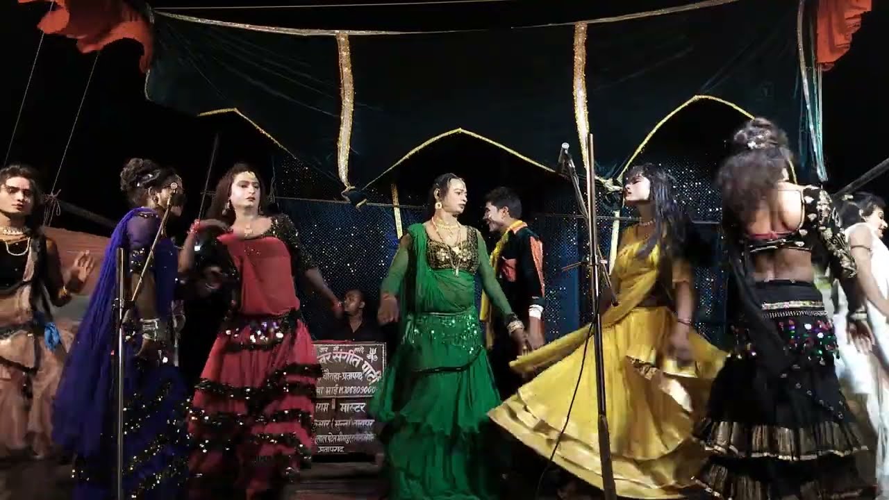 नौटंकी डान्सरो का रंगारंग मशहूर डांस किया #dance 