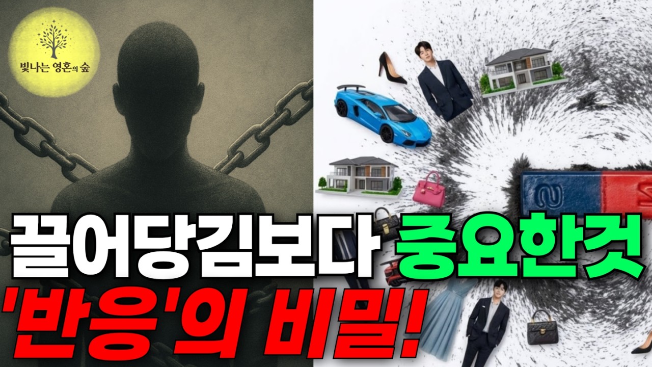 📜끌어당김 전에 반드시 끊어야 할 한 가지.
