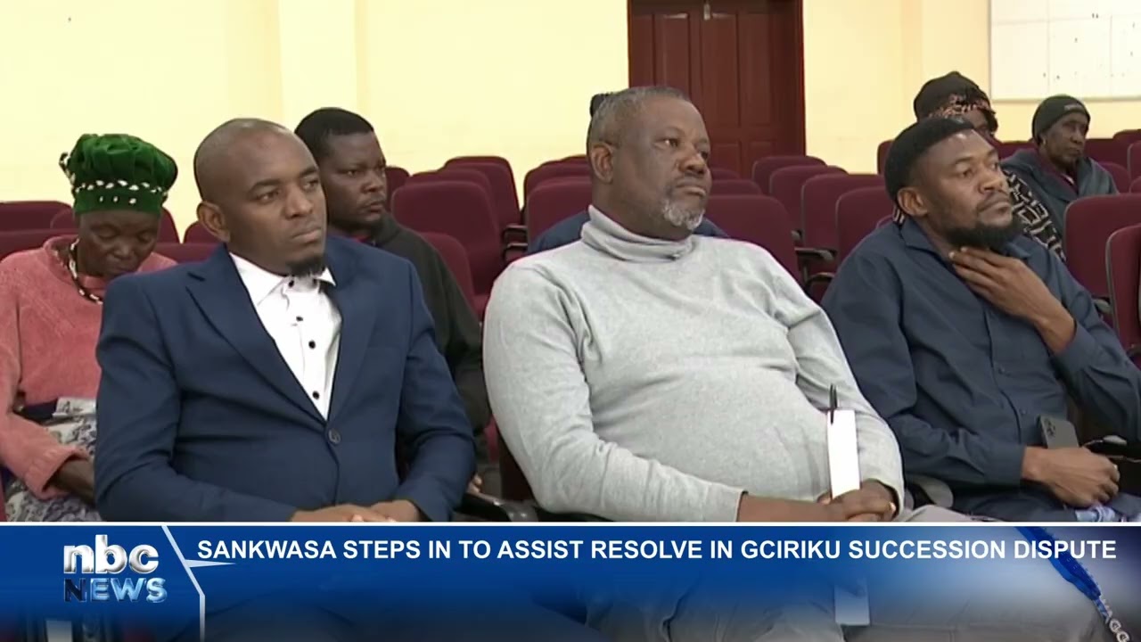 Minister Sankwasa moves to end years-long Gciriku chieftainship dispute - nbc