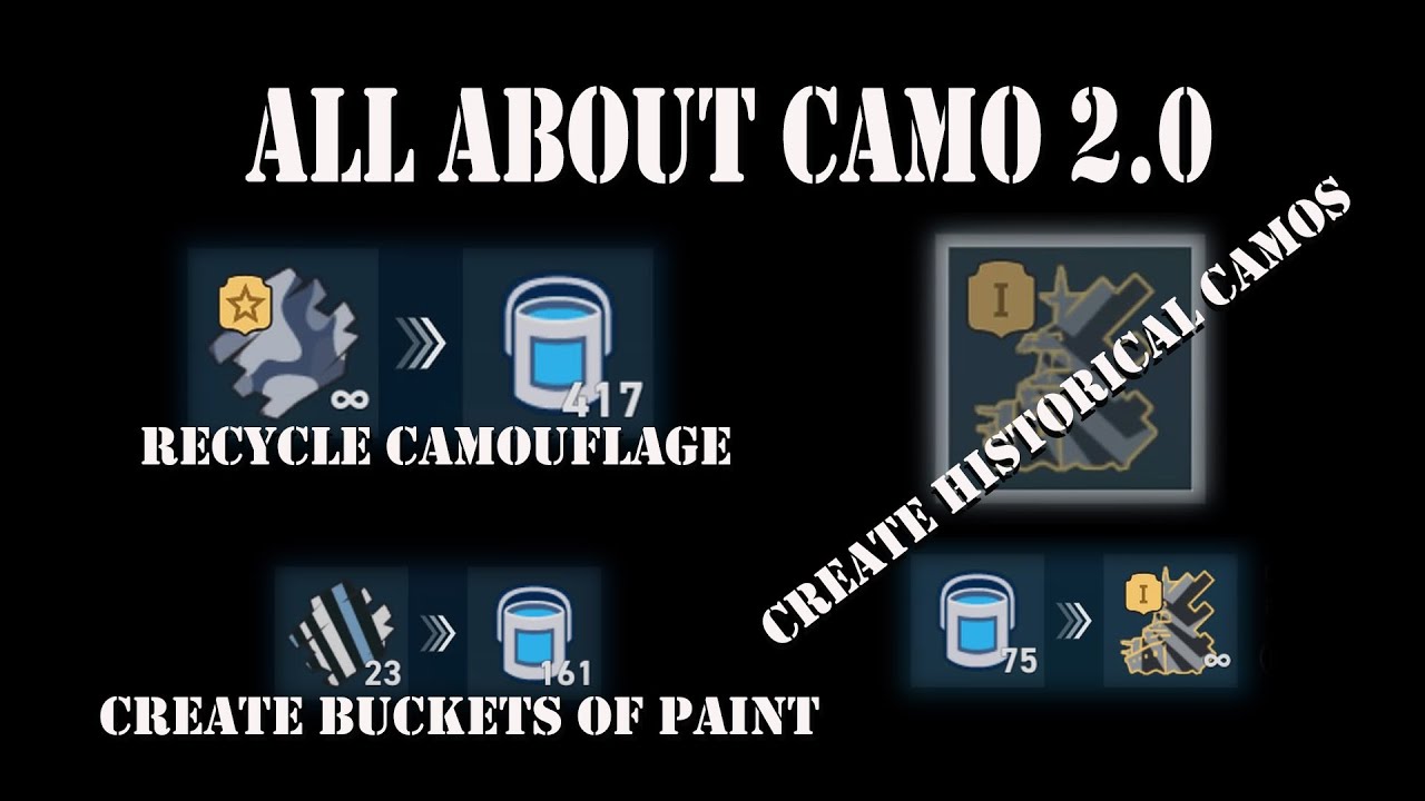 Recycling & Creating Permanent Camos | World of Warships Legends