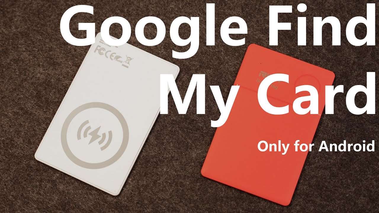 RSH-iCard02-Google, Smart Card works with Google Find Hub, Detailed Operating Guide