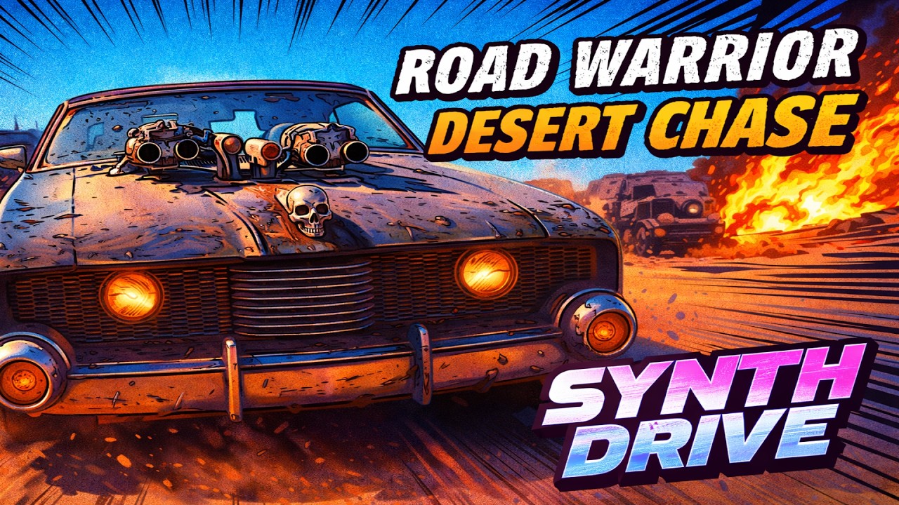 Mad Max Synthwave Drive | Road Warrior Desert Chase (VYSN RAM)