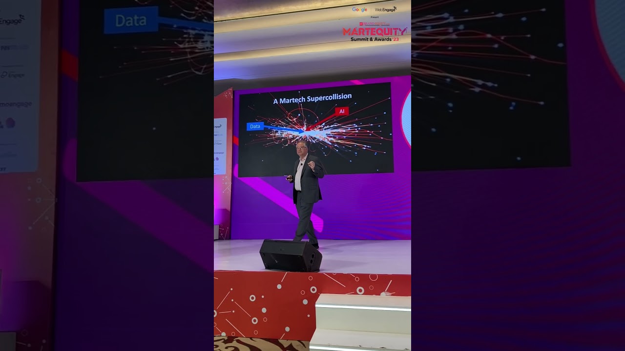 The spotlight is on Scott Brinker as he kicks off with the inaugural  keynote