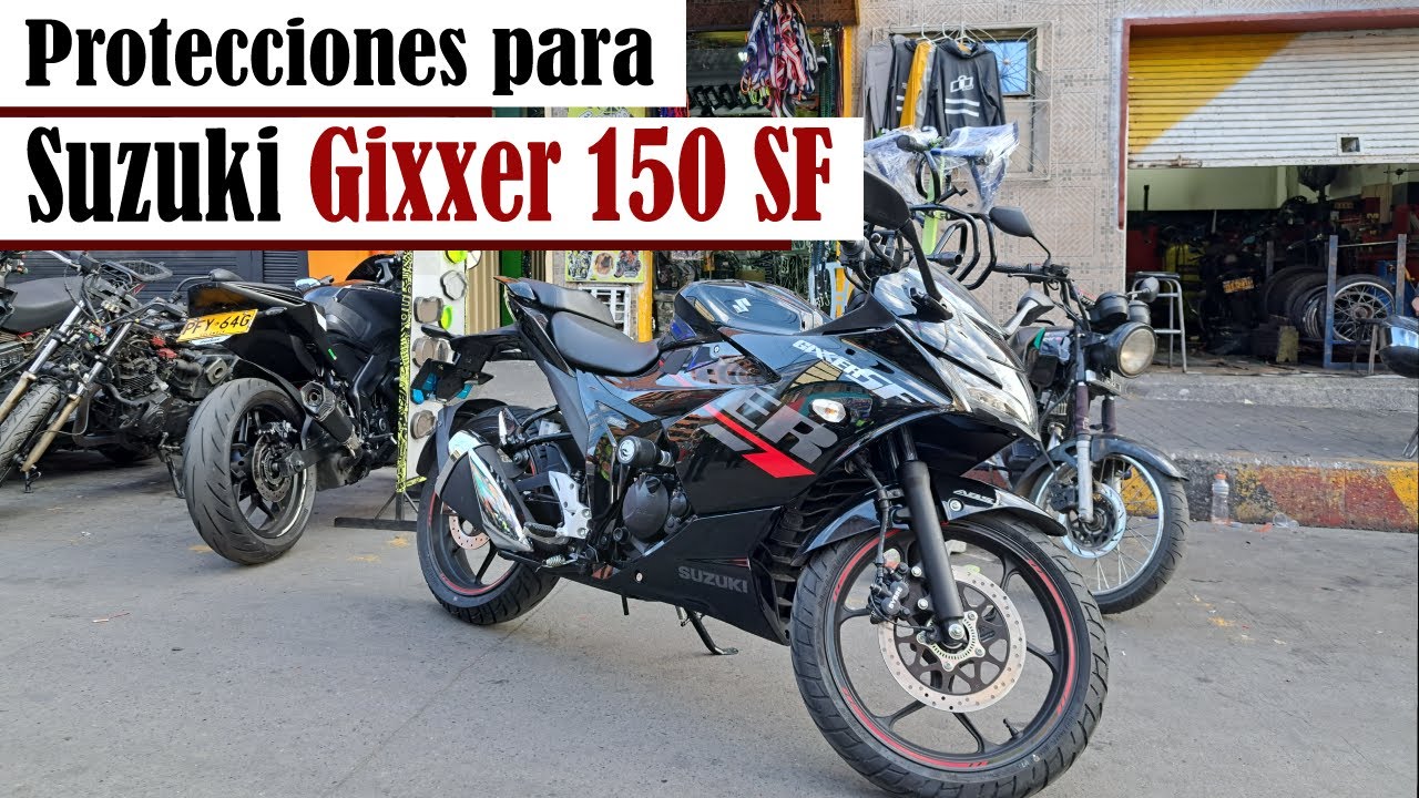Suzuki Gixxer 150 SF 🤪ESTOS ACCESORIOS PUEDEN SALVAR TU MOTO🤪
