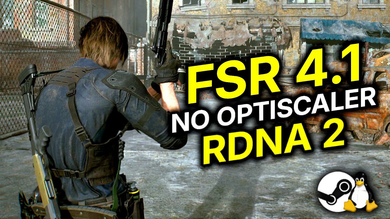 RDNA 2 Gets FSR 4.1.1 on Linux before Windows &mdash; No OptiScaler Needed! (Easy Guide)