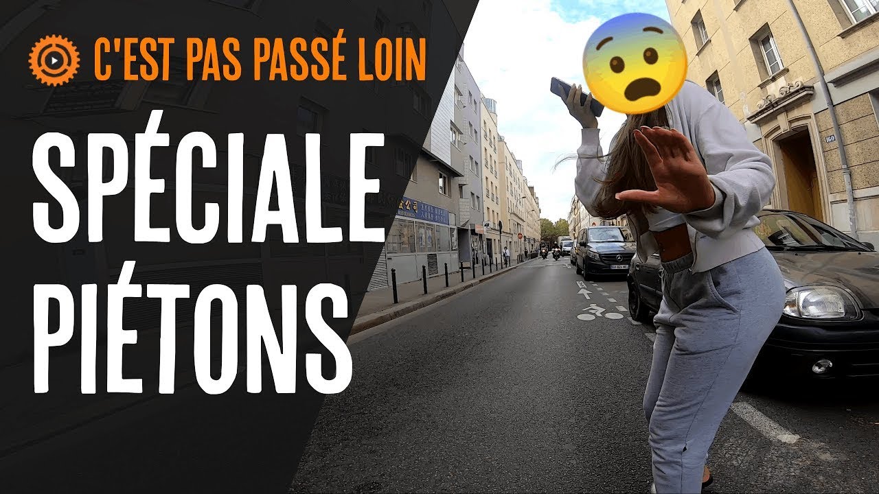 Anticiper les pi&eacute;tons - c'est pas pass&eacute; loin (sp&eacute;ciale pi&eacute;ton)