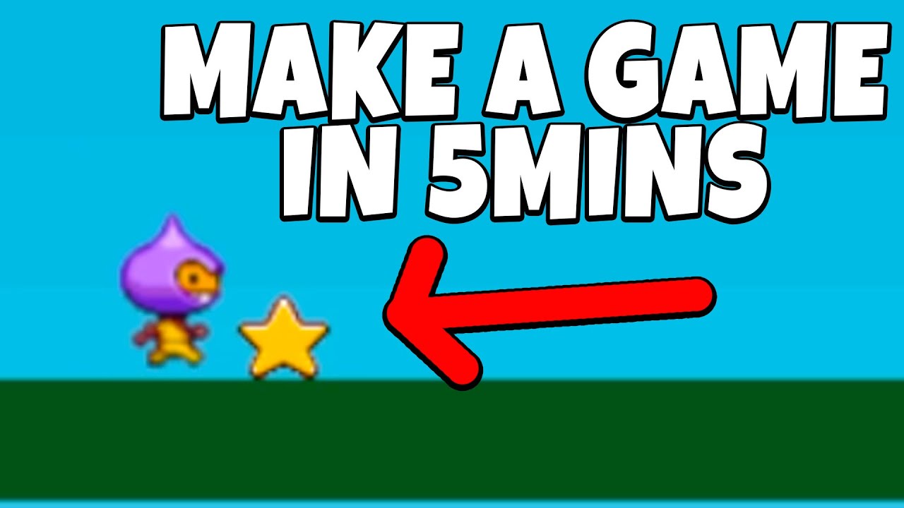 Make A 2D Game In 5 Mins.. With No Experience - Phaser Game Dev Tutorial