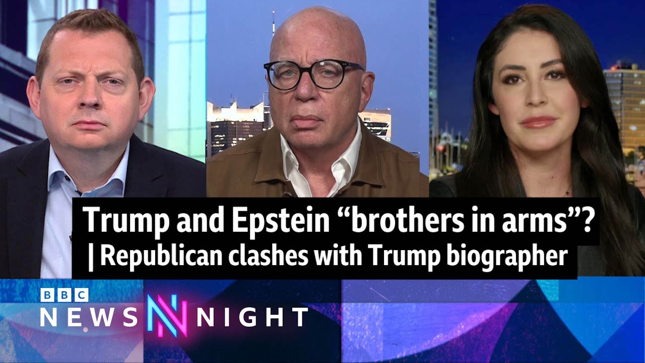 Trump and Epstein 