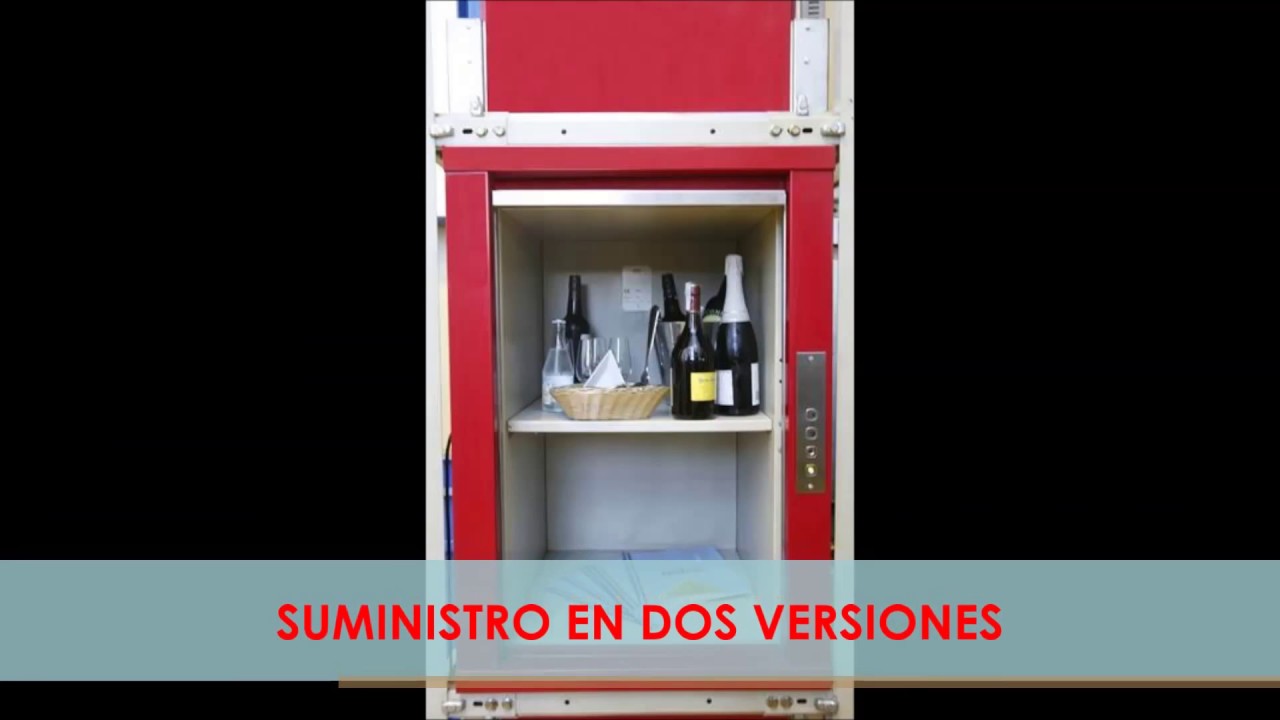 Montaplatos y montabultos