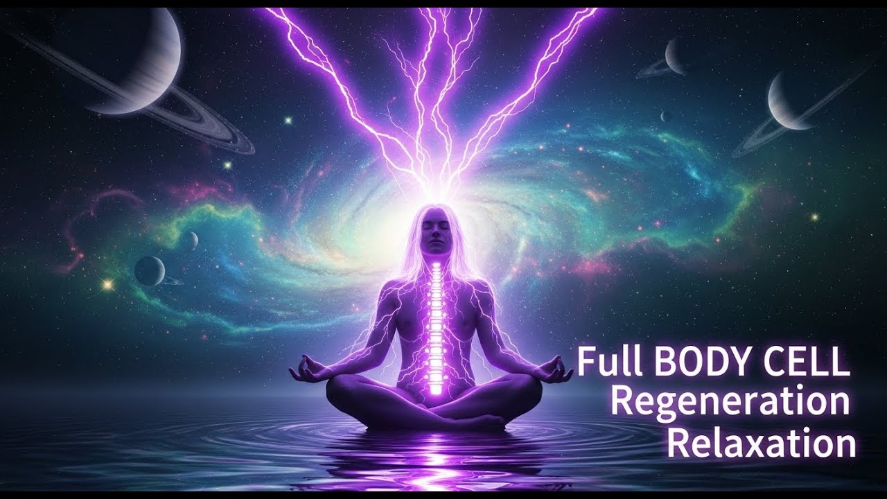 528Hz DNA Repair : Awaken Your Spirit with 963Hz & 432Hz Healing Frequencies - Listen Now! 🎧✨🌟