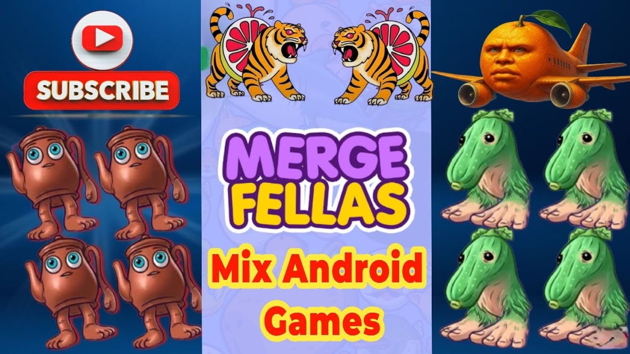 🔴 Merge fellas brainlot muscle 💪  Italian sausage level ⁉️ Lola Lola Hametrrna osmtena gameplay