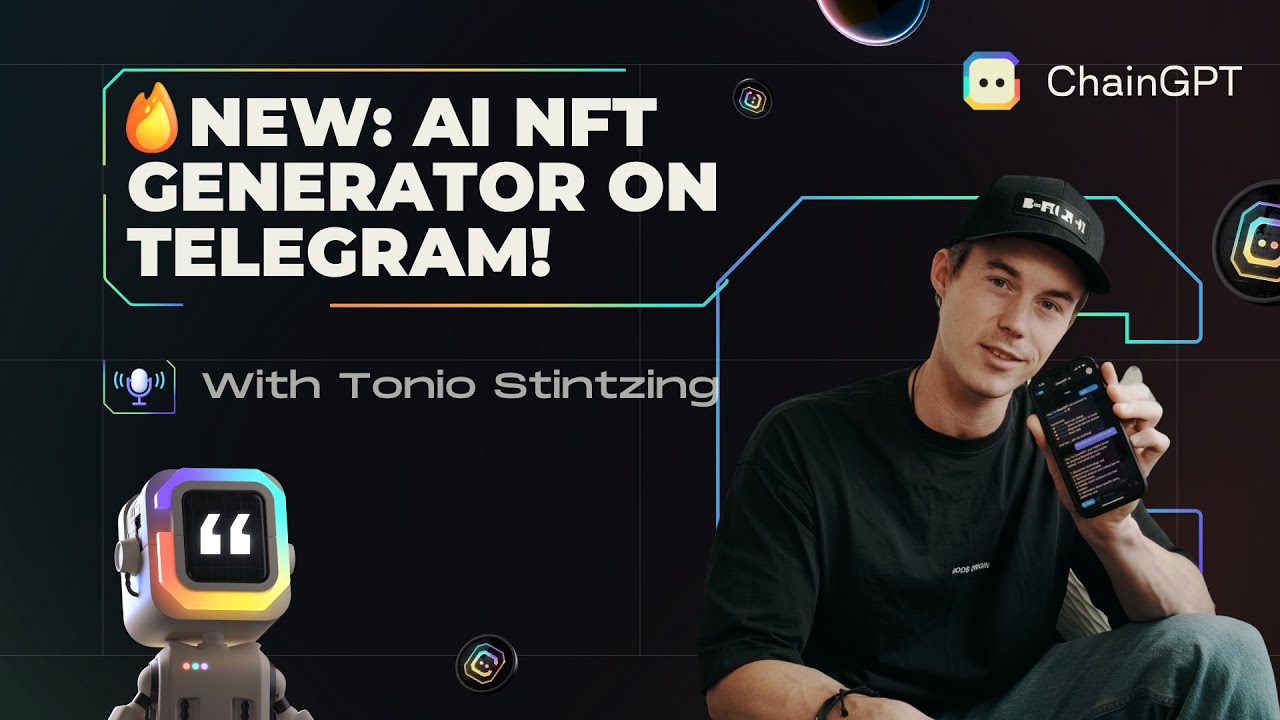 Create Stunning NFTs with ChainGPT AI: Your Personal NFT Generator on Telegram!