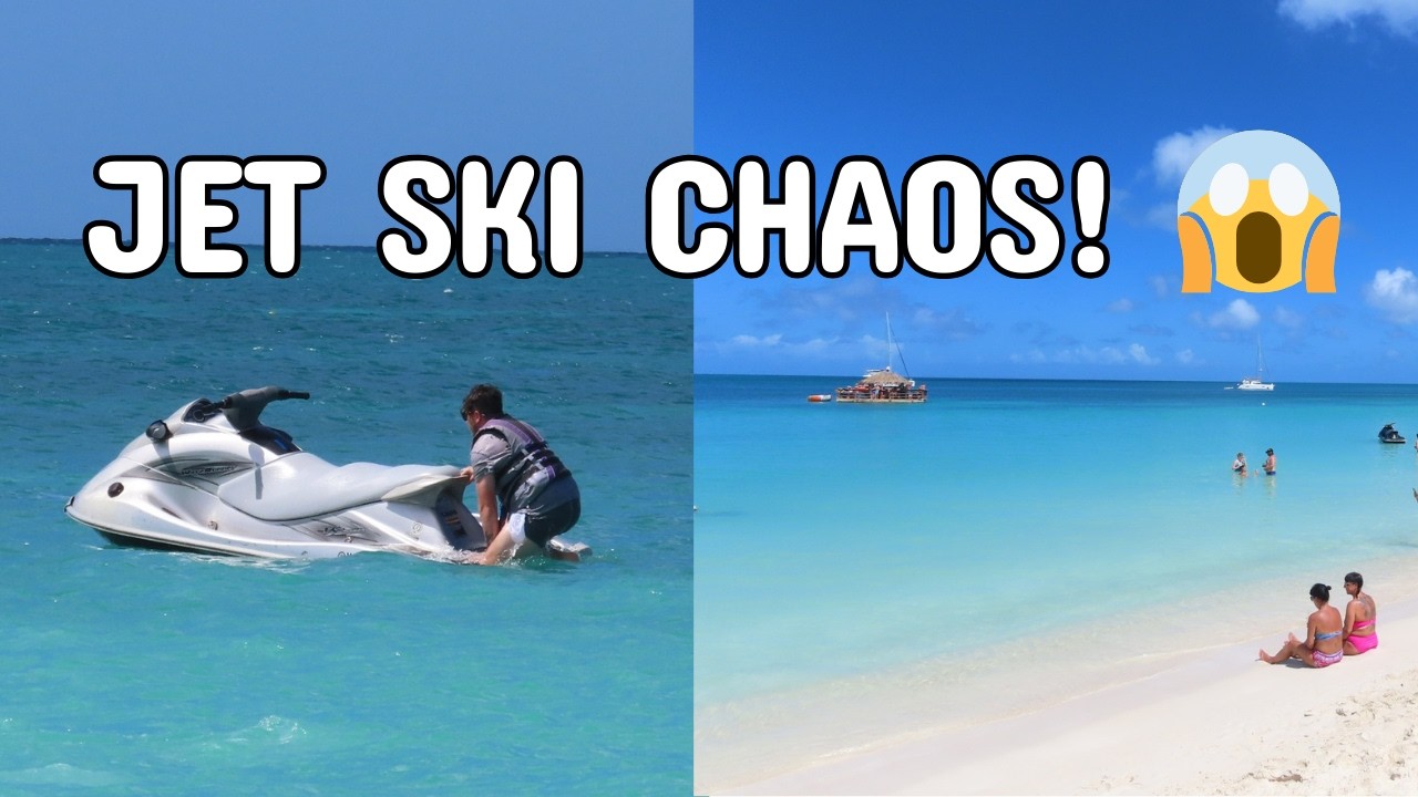 No6C Jet Ski Chaos in Antigua! 🌊 Caribbean Beach Day Gone Wrong