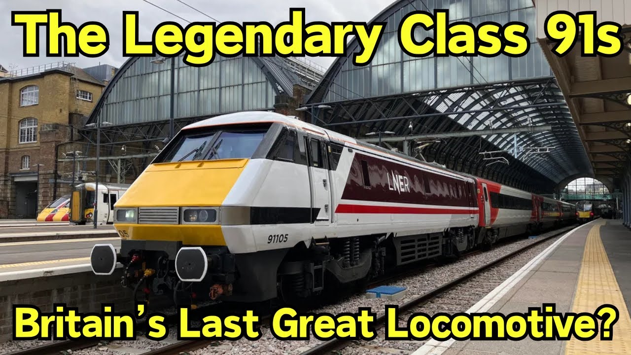 The Legendary Class 91s: Britain&rsquo;s Last Great Locomotive? #class91 #intercity #fyp #eastcoast