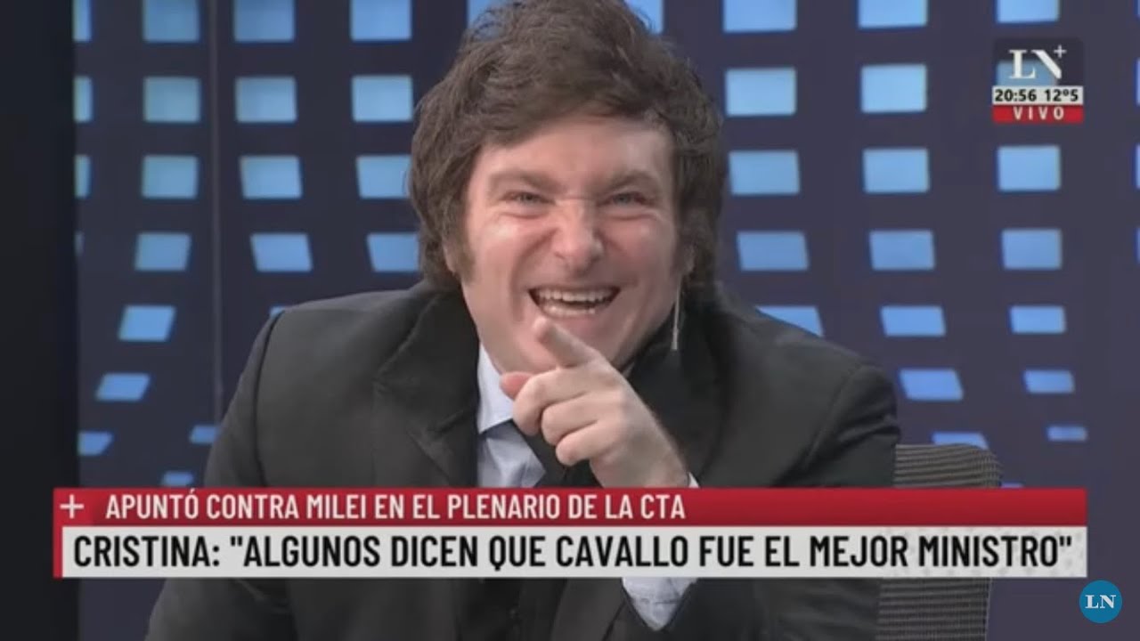 Javier Milei desafió a Cristina Kirchner: 