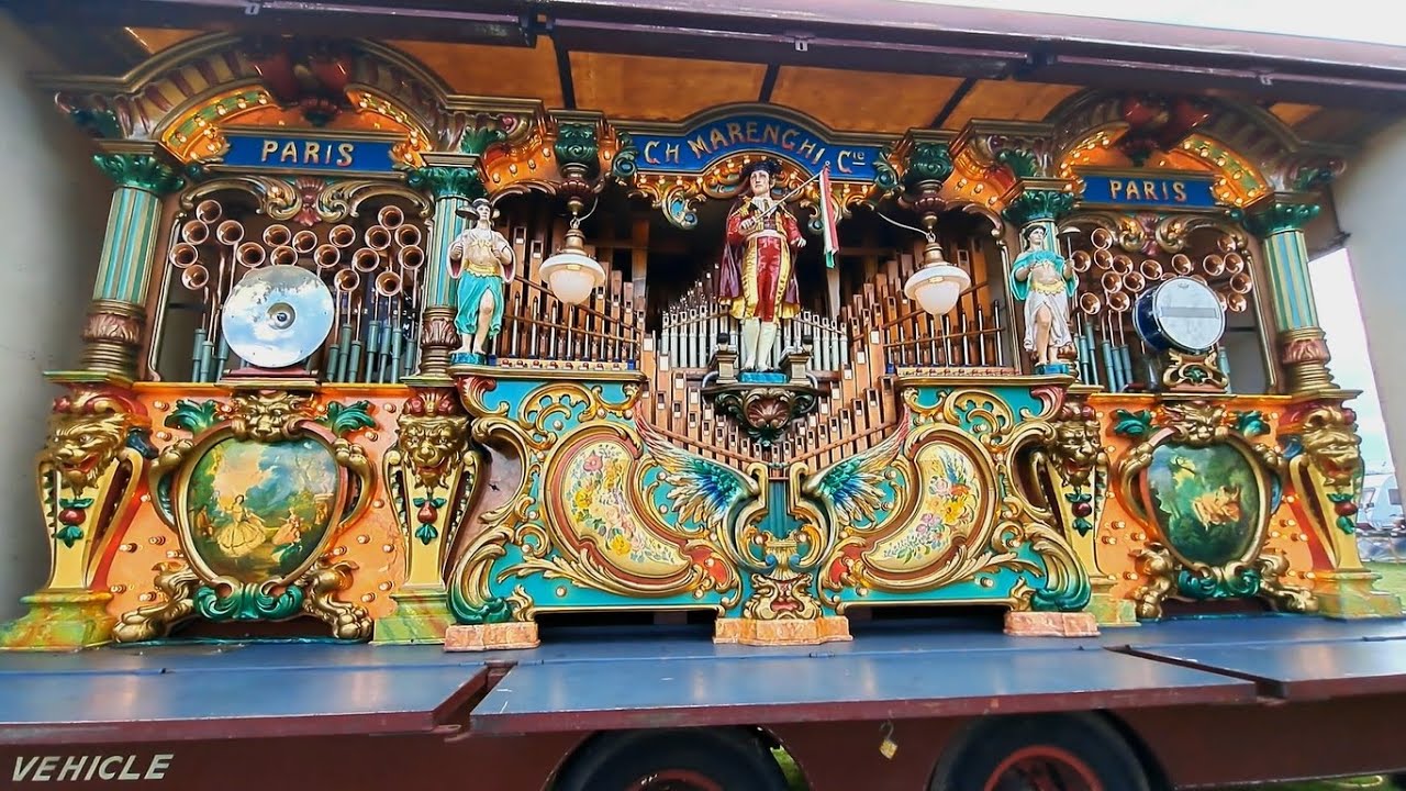 The 98 key Lythgoe Marenghi fairground organ - Astle Park 2024