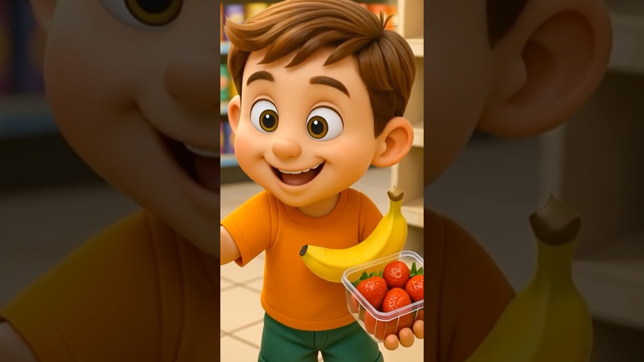 Healthy or Not? | Fun Market Adventure Song for Kids #kidssongs  #wondertunes #preschoollearning