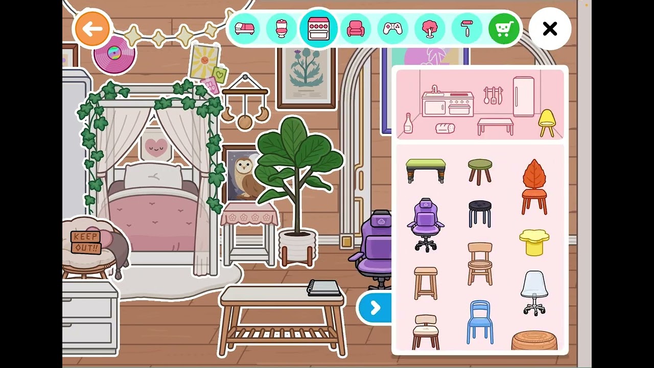 MY DREAM ROOM\ELLIES ROOM🛏️❤️💖💕SPEEDBUILD