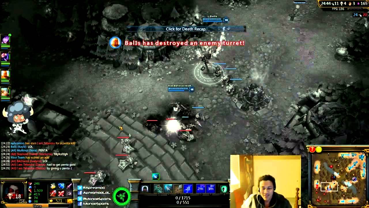 Aphromoo's Back To Back Pentakills