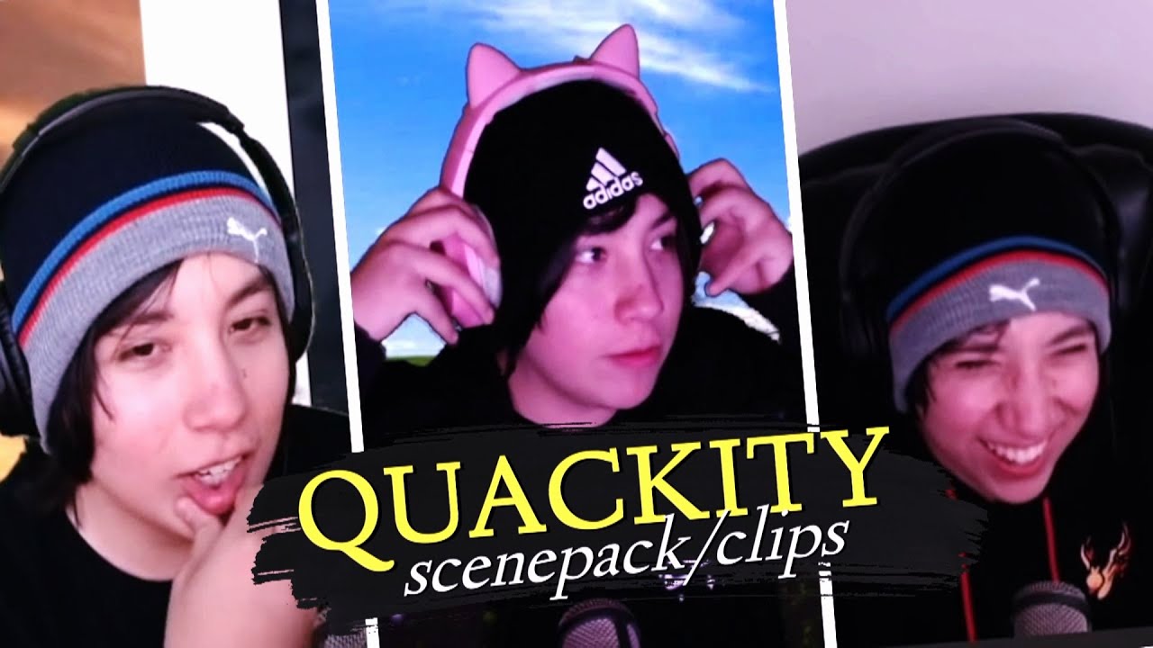 quackity scenepack / clips for editing