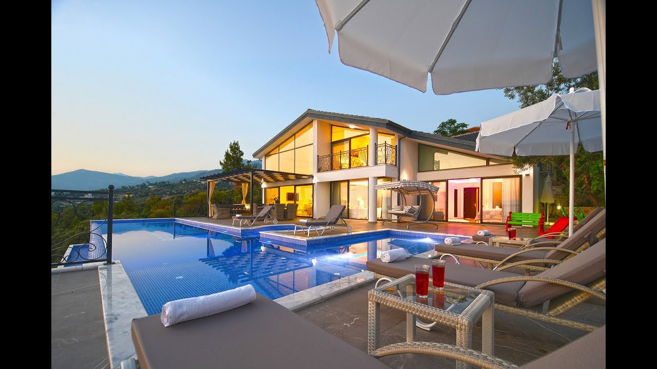 Tatil Villam | Villa Beyaz Saray - Kalkan Üzümlü Köyü kiralık villa tatili