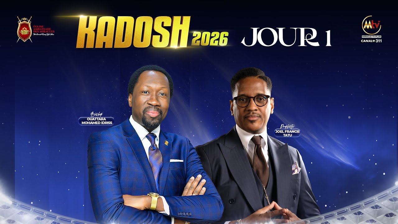KADOSH 2026 I Jour 1 I Prophète Joel Francis Tatu.