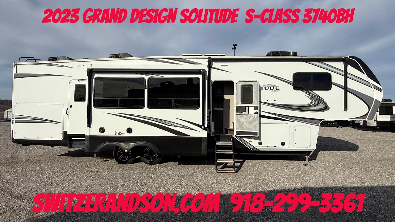 2023 Grand Design Solitude S Class 3740-BH!!  #rvsalestulsa #granddesignrv  #rvservicetulsa