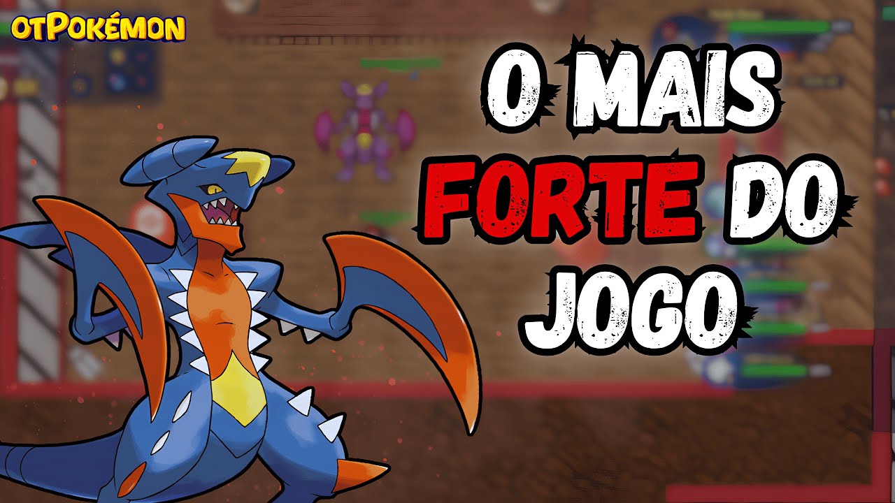 O POKÉMON MAIS FORTE do otPokémon! Testando o MEGA GARCHOMP! 😱🔥
