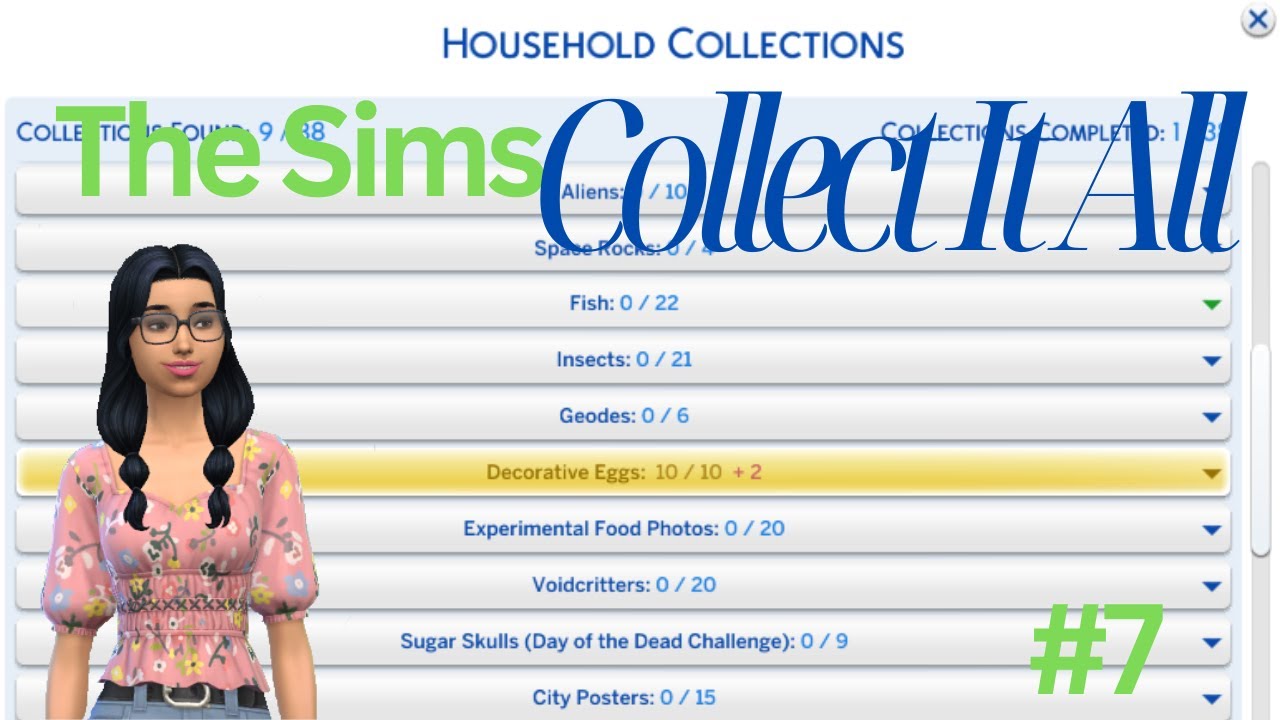Sims 4 Collect it all Challenge ‐ Episode 7