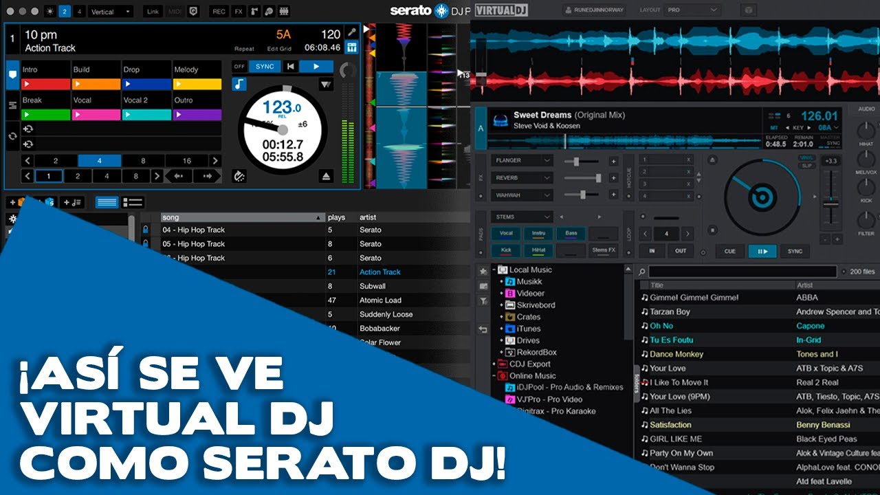 ¿Virtual DJ o Serato? ¡Engaña a todos con este skin brutal! + Ajustes PRO