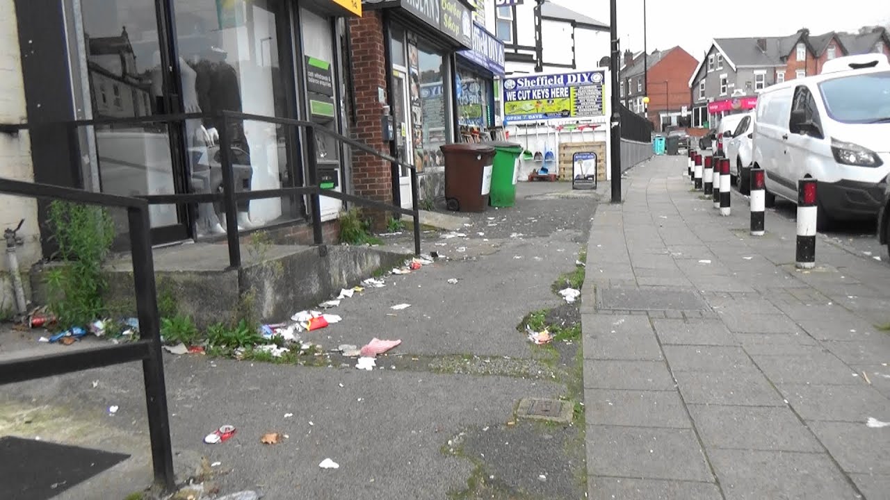 Sheffield Page Hall deprivation &  litter time British values were taught to the people living there