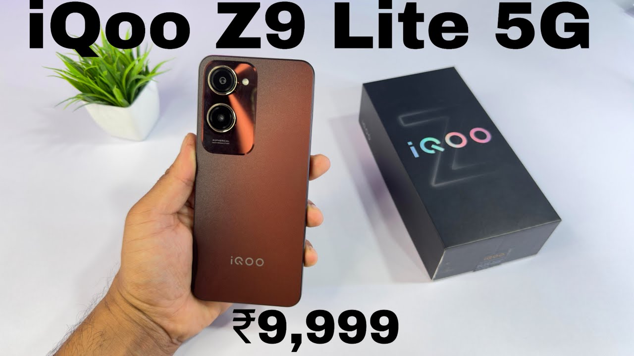 iQOO Z9 Lite 5G 4/128GB Unboxing - Cheapest 5G Phone Review