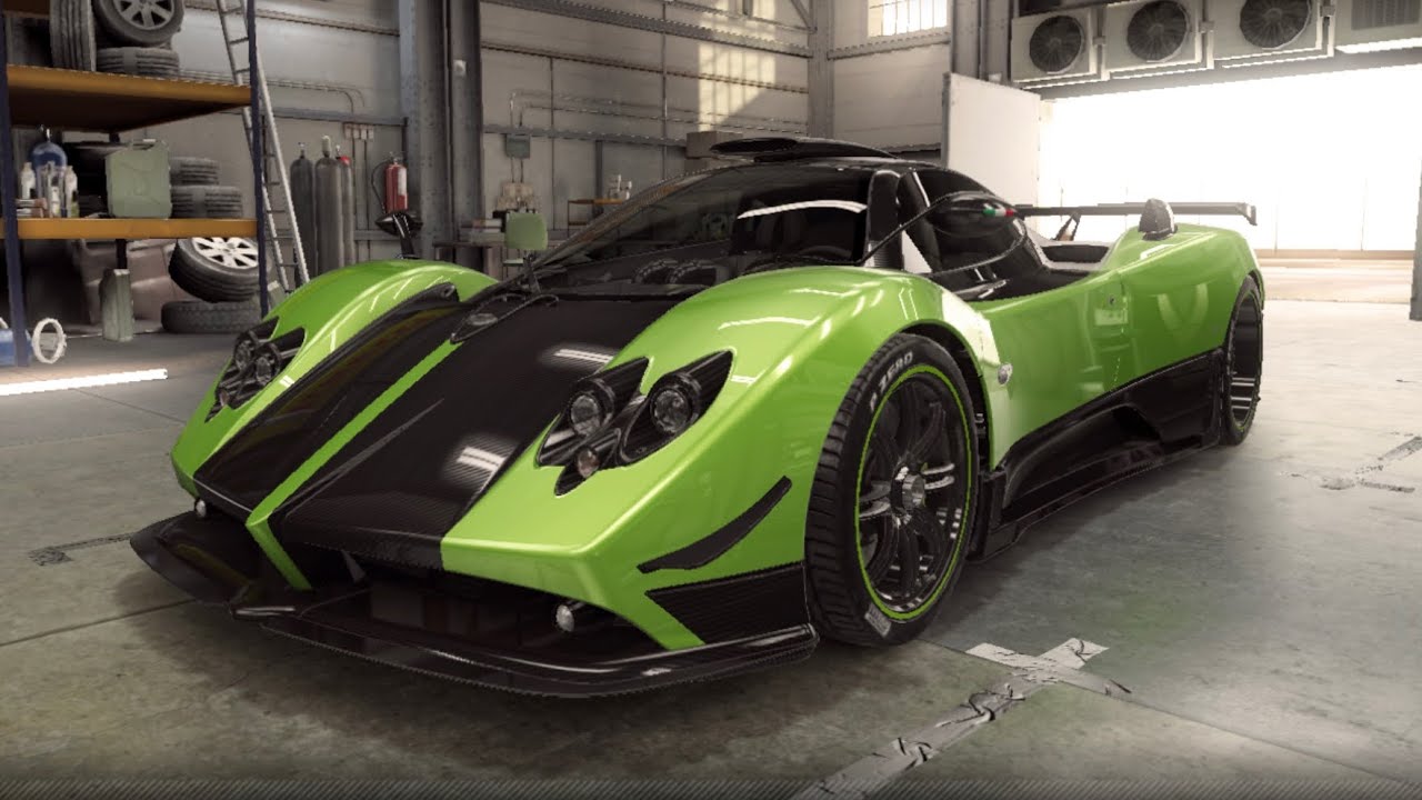 [CSR2] Zonda Cinque Coupe (gold), For  7.193 (launch manual), shift & tune