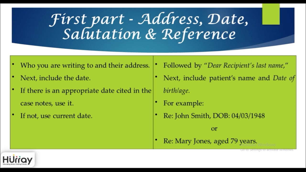 OET  Writing Series 4 Physiotherapist