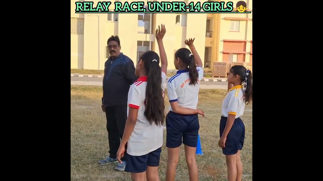 #Relayrace# 4x100mts,under-17 &14 girls 👧 #sports meet#atalawasiyavidyalaya, mirzapur #UP#india #