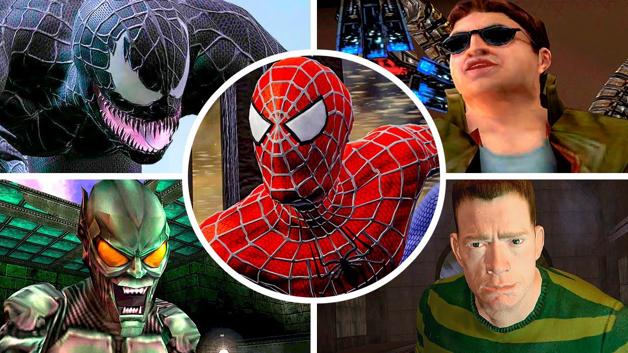 Spider-Man Original Trilogy - All Bosses & Ending (4K 60FPS)