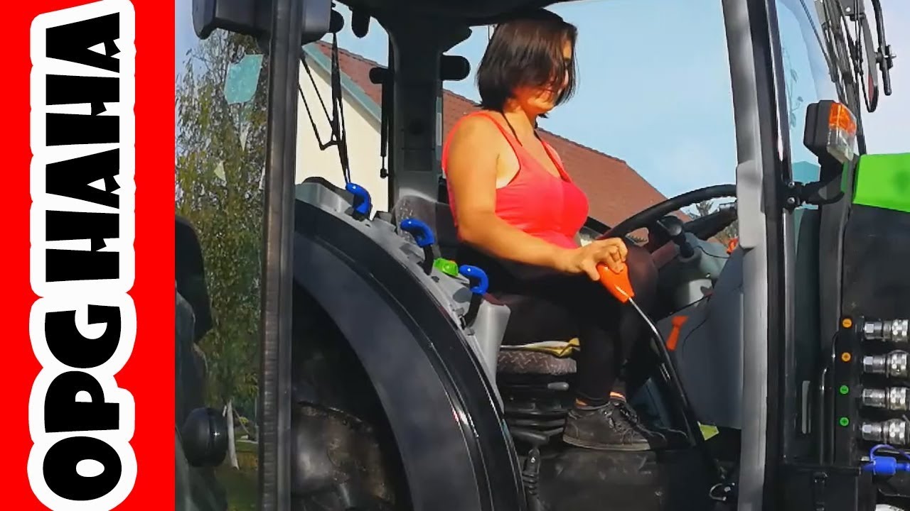 Žena za VOLANOM! Novi vocarski traktor | Deutz Fahr 5DF traktor za vocarstvo