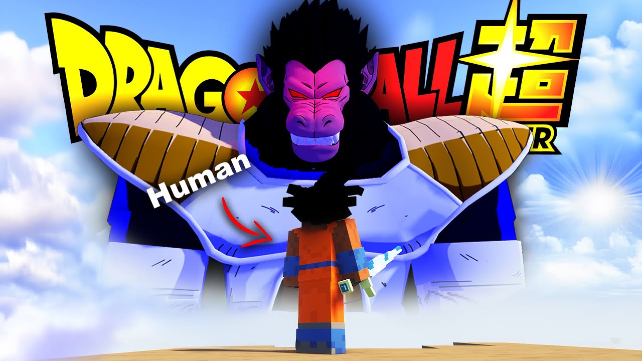 Can I beat all of Minecraft Dragon Ball as a Human?
