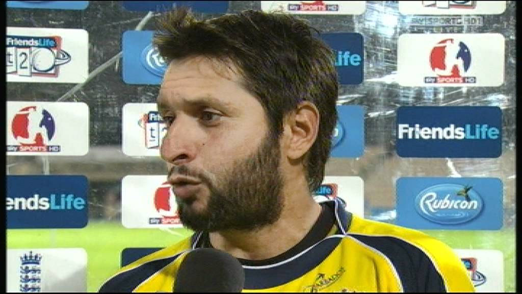 Shahid Afridi Man Of The Match Interview - Hampshire v Sussex FLT20 (27/06/11)