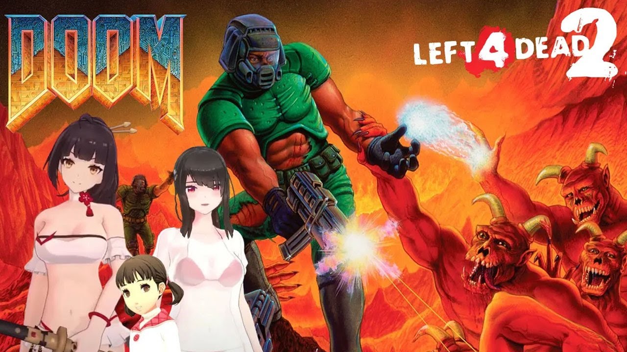 Left 4 Dead 2 TH Map DOOM Episode 1: Knee Deep in the Dead