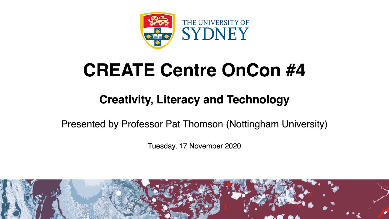 OnCon #4 | Presentation by Professor Pat Thomson