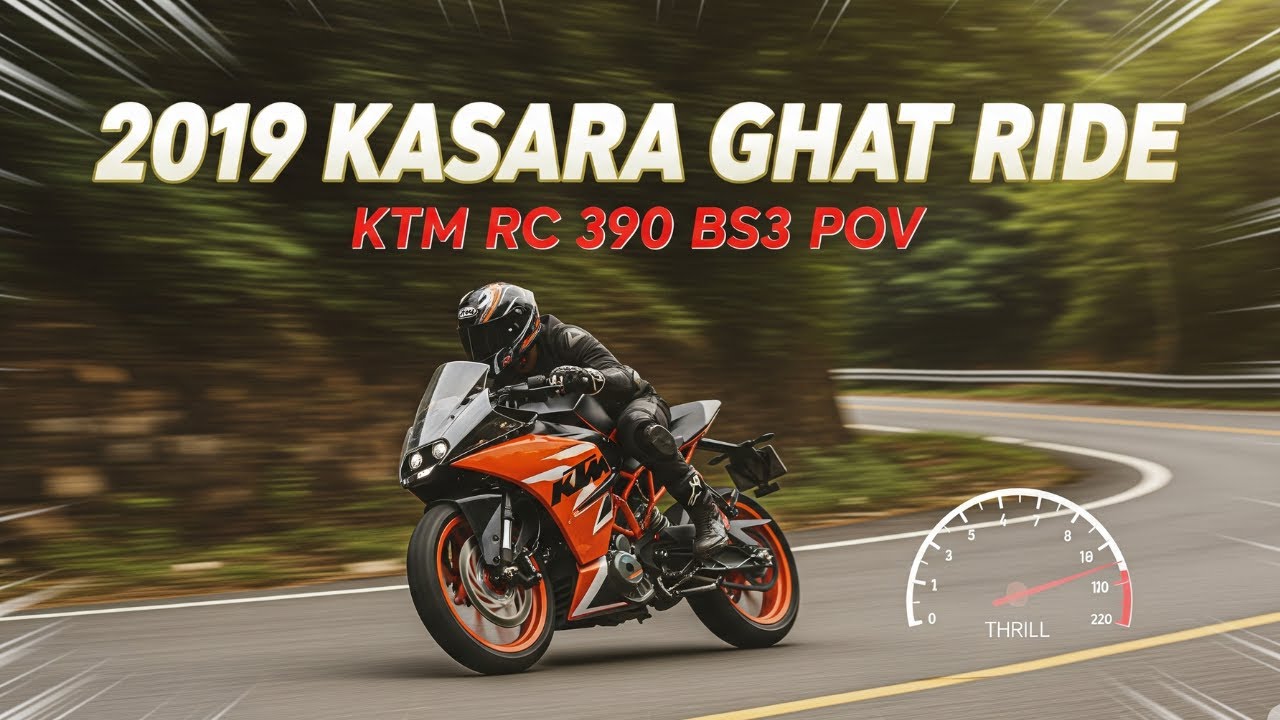 2019 Throwback | KTM RC 390 BS3 POV Ride on Kasara Ghat – Speed, Sound & Scenic Views
