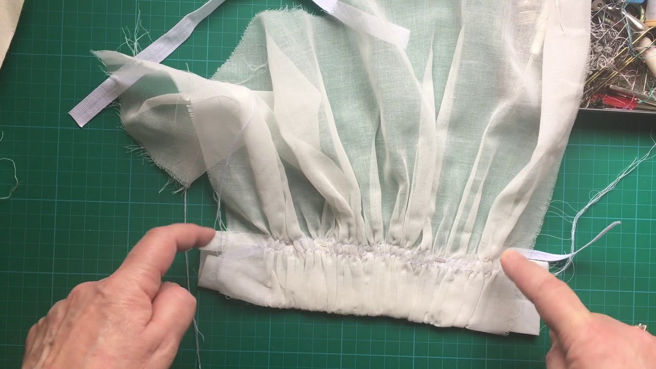 Tudor Half Bodice Session 4 Chemisette