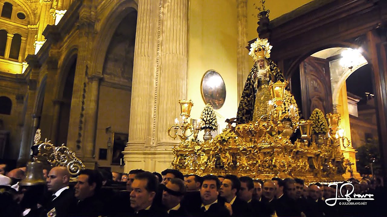 Estación de la Hermandad de Viñeros en la Catedral (Málaga, 2010)