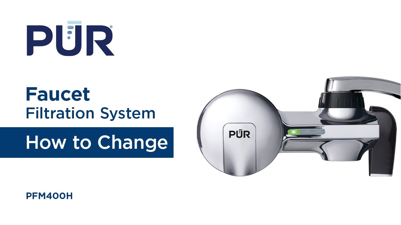 PUR Faucet Filtration System Horizontal - How to Change the Filter