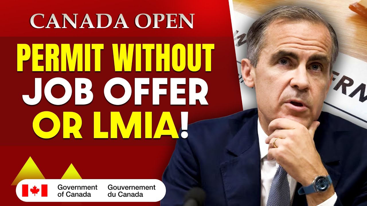Work in Canada 2025: Get a Permit Without LMIA or Job Offer! Canada Open Work Permit