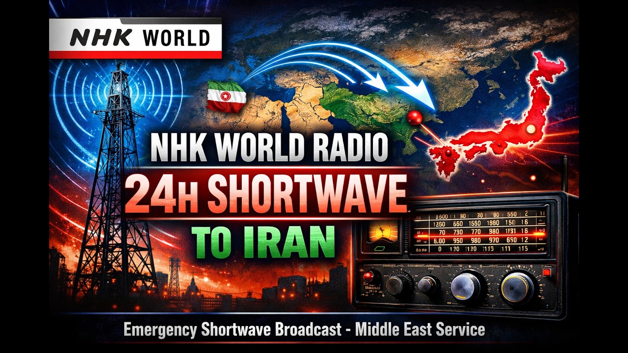 Nhk World Japan 11915 khz broadcast for Iran 3 ways to listen