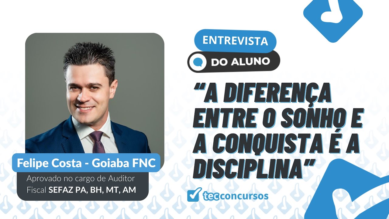 Entrevista com Auditor da SEFA PA - Felipe Niero Costa | De engenheiro ambiental a auditor fiscal