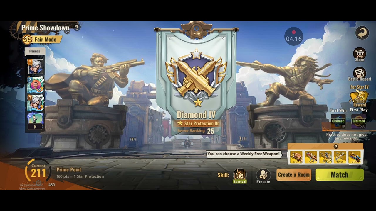 my gameplay - metal slug awakening , ดวลเดือด 1 vs 1(prime showdown) - 27 January 2026